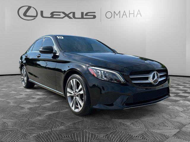 used 2019 Mercedes-Benz C-Class car, priced at $21,000