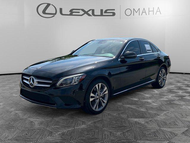 used 2019 Mercedes-Benz C-Class car, priced at $21,000