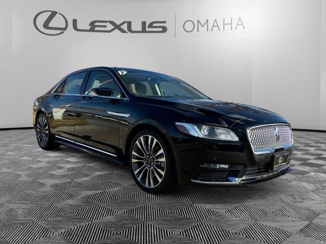 used 2017 Lincoln Continental car, priced at $21,500