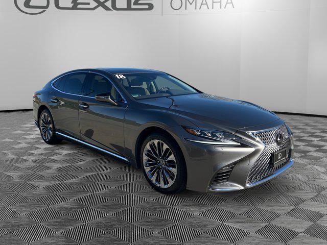 used 2018 Lexus LS 500 car, priced at $45,000