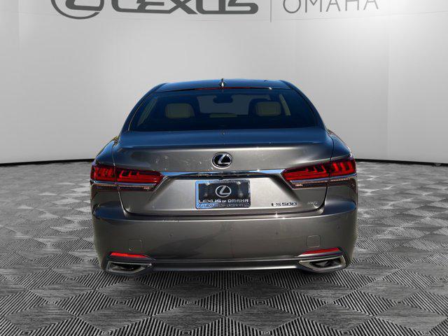 used 2018 Lexus LS 500 car, priced at $45,000