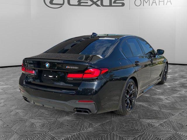 used 2023 BMW M550 car, priced at $61,300