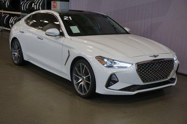 used 2021 Genesis G70 car, priced at $29,000