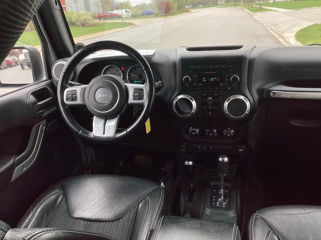 used 2013 Jeep Wrangler Unlimited car, priced at $12,995