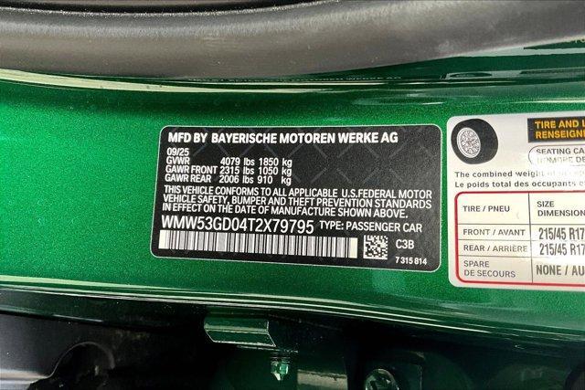 new 2026 MINI Hardtop car, priced at $38,390