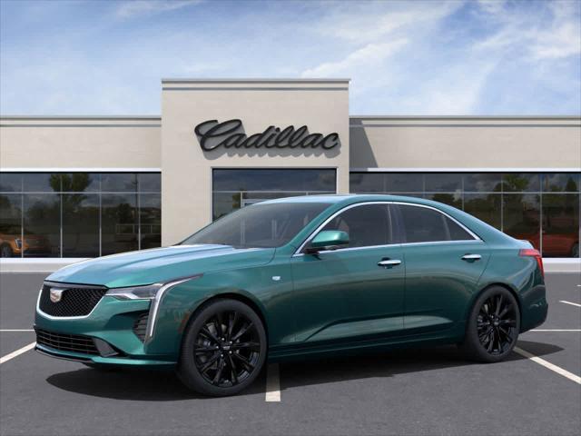new 2025 Cadillac CT4 car, priced at $51,560