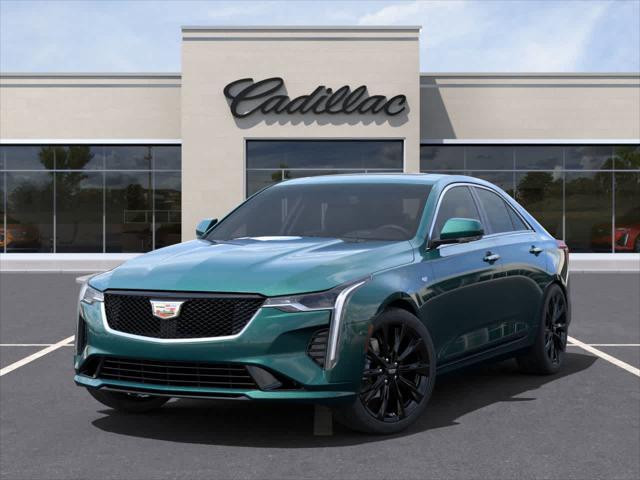 new 2025 Cadillac CT4 car, priced at $51,560