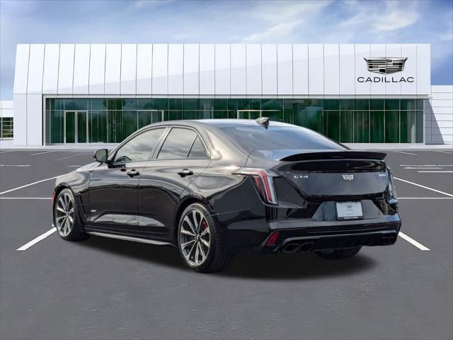 used 2022 Cadillac CT4-V car, priced at $50,595