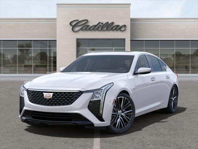 new 2025 Cadillac CT5 car, priced at $53,215