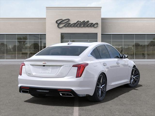 new 2025 Cadillac CT5 car, priced at $53,215