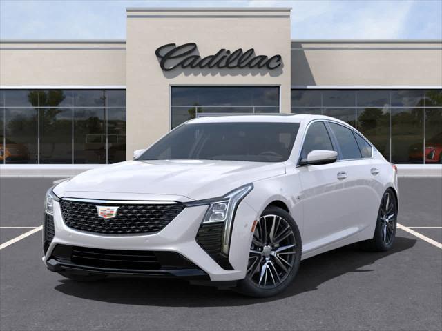 new 2025 Cadillac CT5 car, priced at $53,215