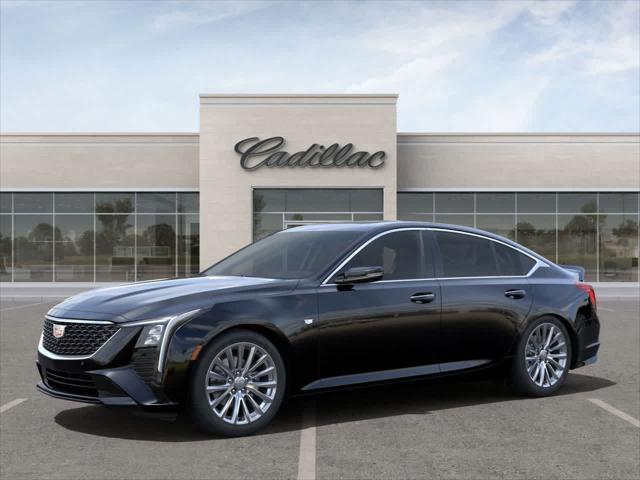 new 2025 Cadillac CT5 car, priced at $55,460