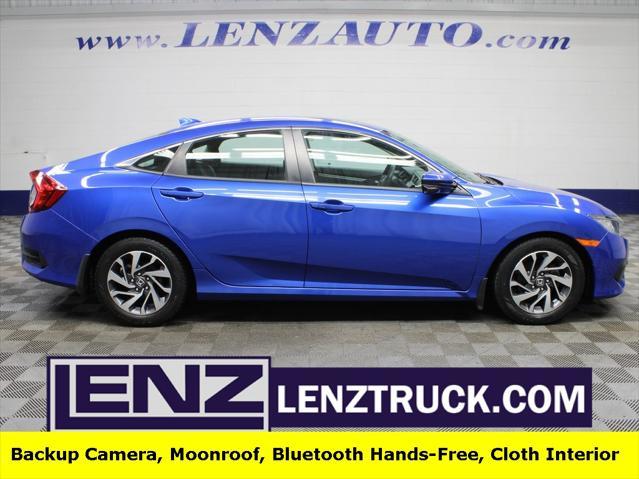 used 2018 Honda Civic car, priced at $15,497