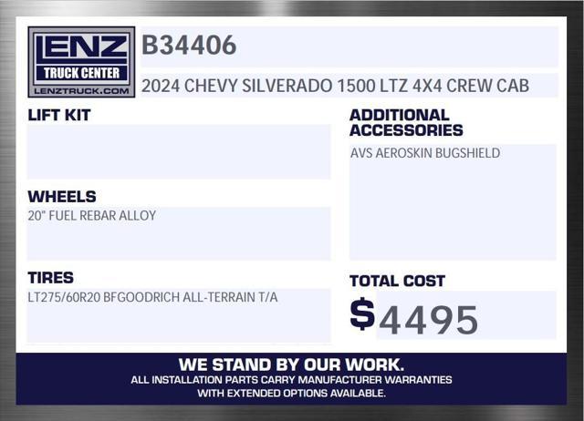 used 2024 Chevrolet Silverado 1500 car, priced at $59,498