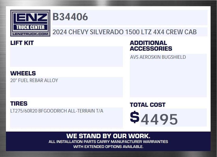 used 2024 Chevrolet Silverado 1500 car, priced at $56,492