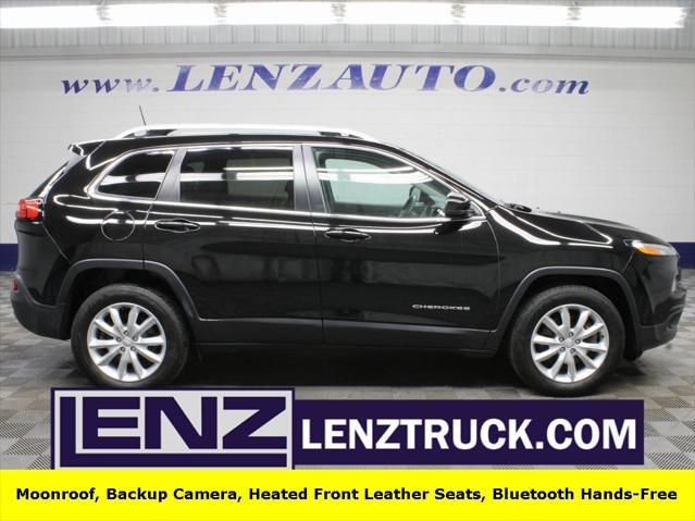 used 2017 Jeep Cherokee car, priced at $14,998