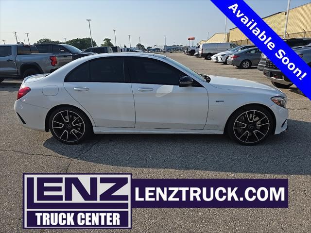 used 2018 Mercedes-Benz AMG C 43 car, priced at $31,998