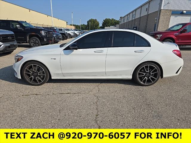 used 2018 Mercedes-Benz AMG C 43 car, priced at $31,998