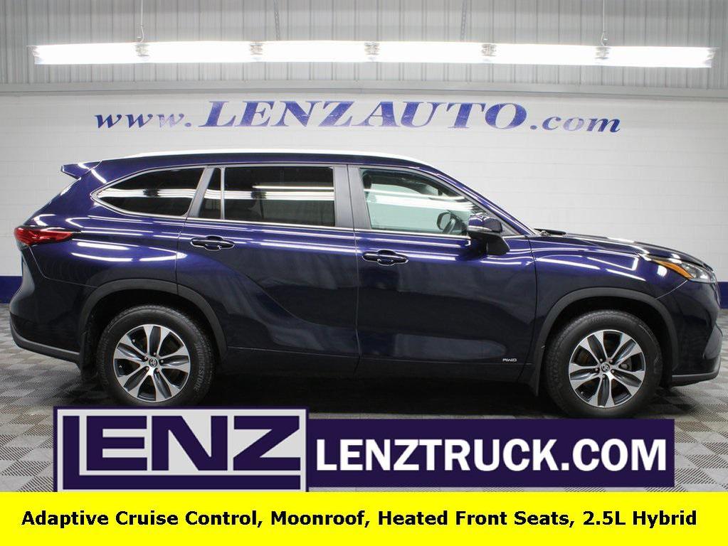 used 2023 Toyota Highlander Hybrid car, priced at $43,497