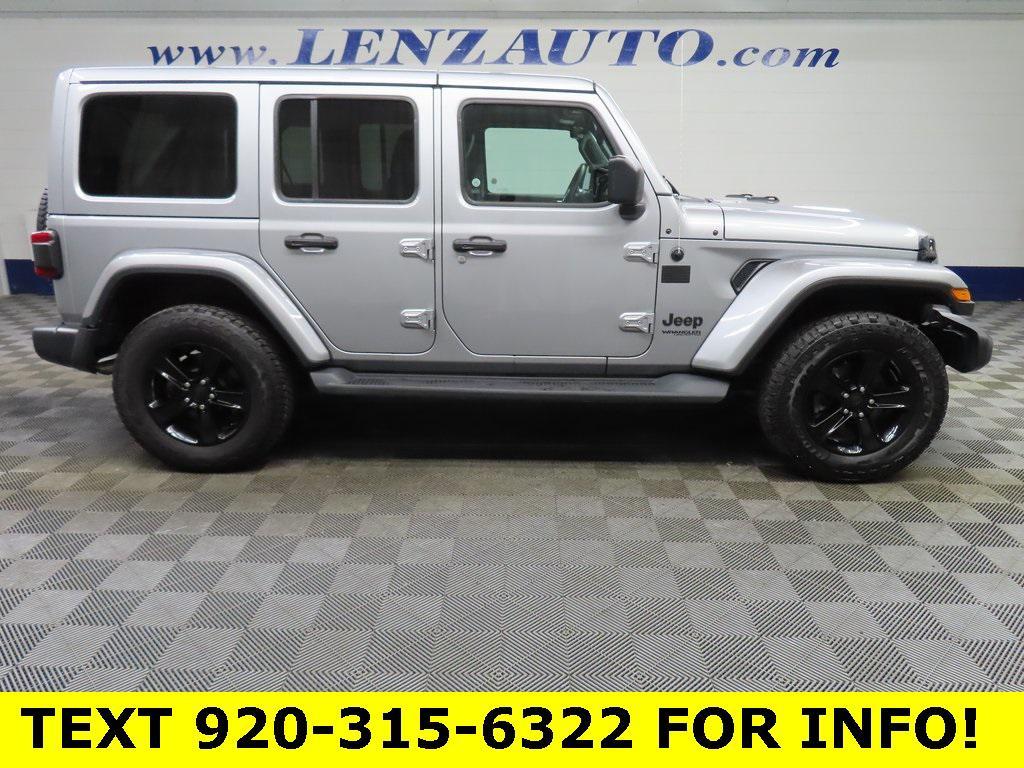 used 2021 Jeep Wrangler Unlimited car, priced at $33,497