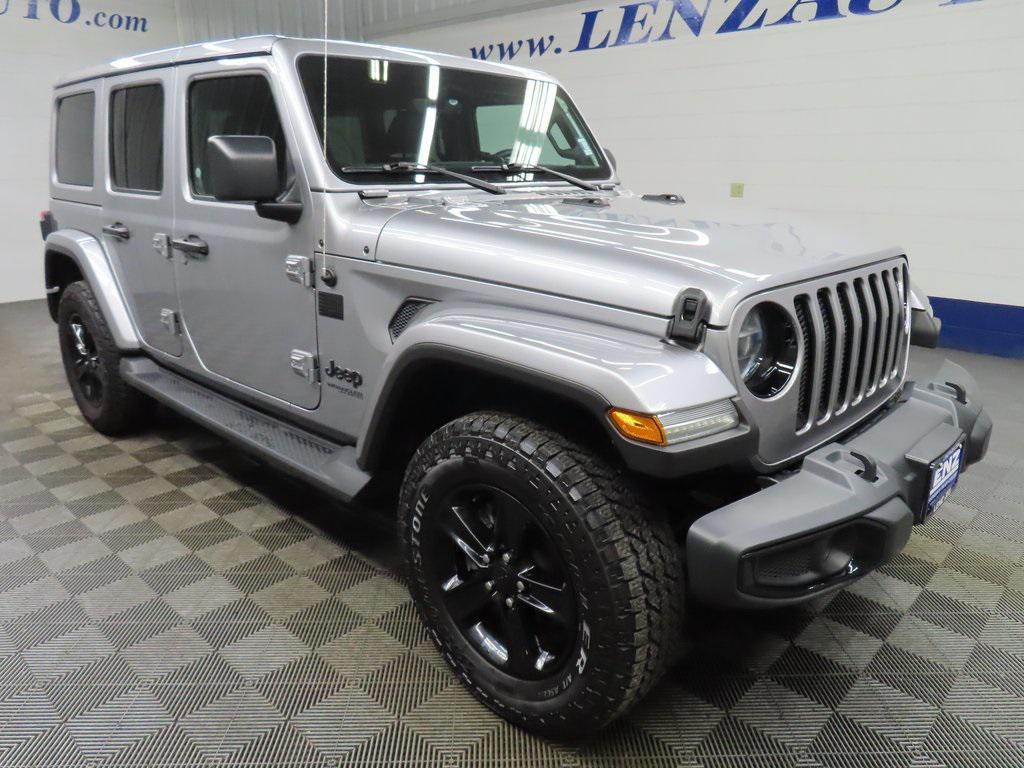 used 2021 Jeep Wrangler Unlimited car, priced at $33,497