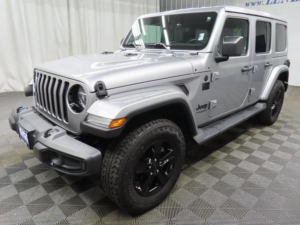 used 2021 Jeep Wrangler Unlimited car, priced at $33,497