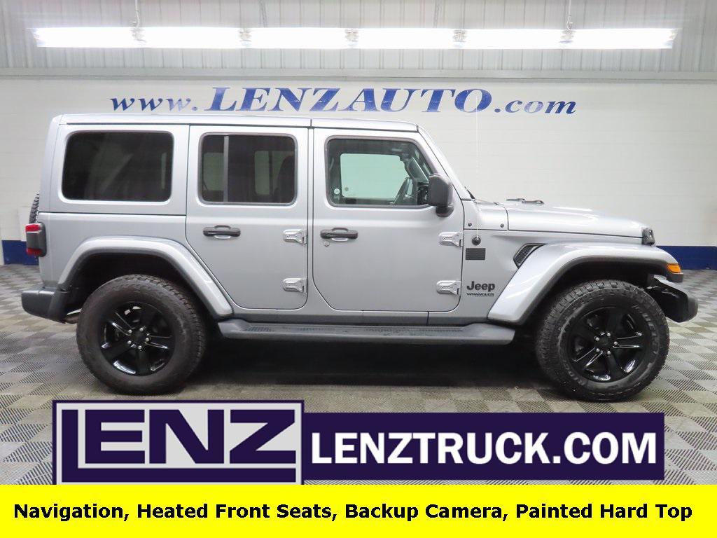 used 2021 Jeep Wrangler Unlimited car, priced at $33,497