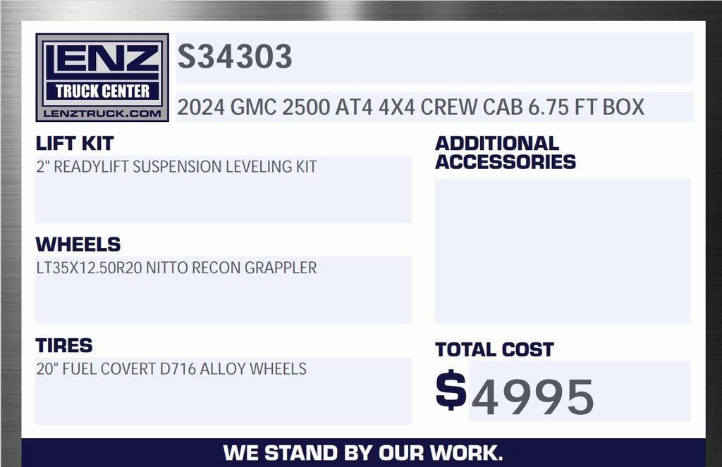 used 2024 GMC Sierra 2500 car, priced at $78,992