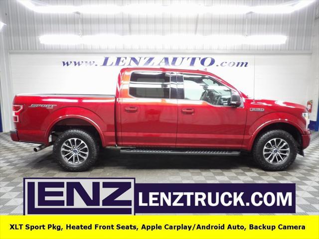 used 2018 Ford F-150 car, priced at $23,697