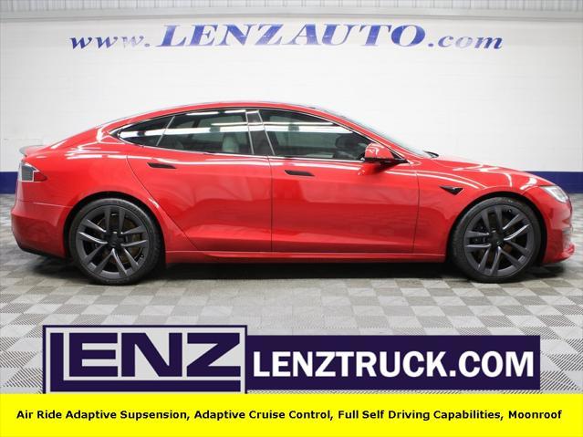 used 2022 Tesla Model S car, priced at $66,491