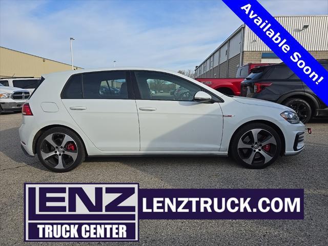 used 2019 Volkswagen Golf GTI car, priced at $20,498