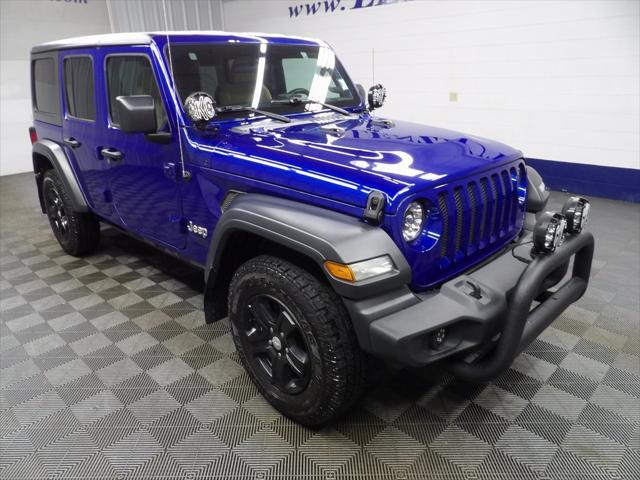 used 2018 Jeep Wrangler Unlimited car, priced at $20,997