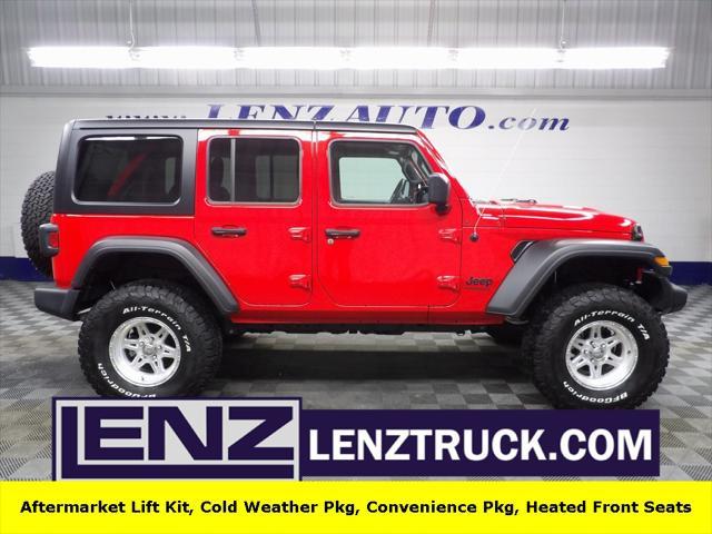 used 2022 Jeep Wrangler Unlimited car, priced at $38,991