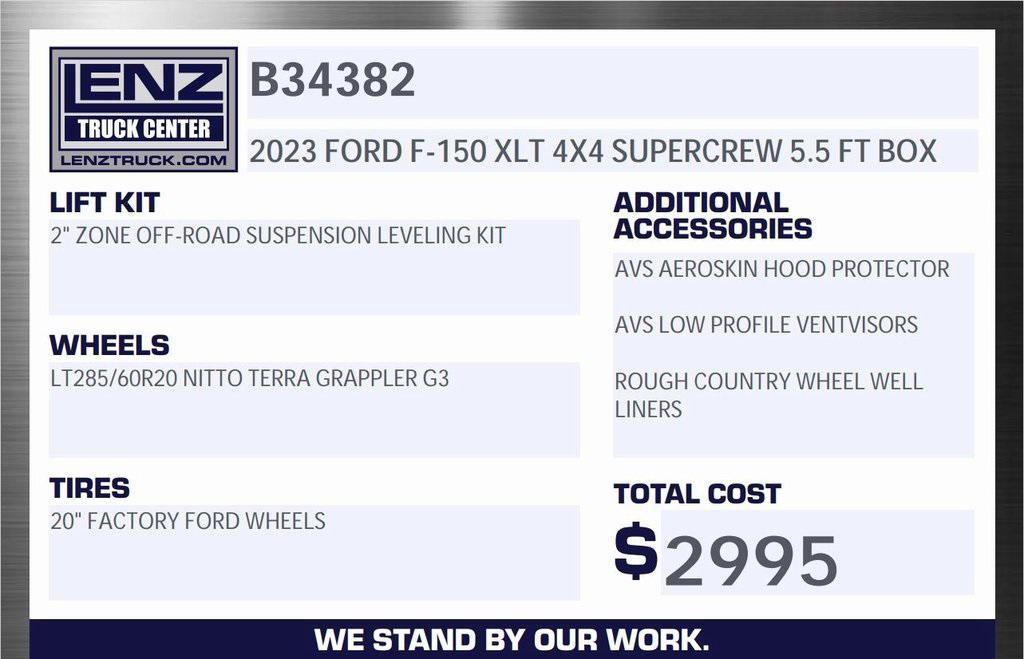used 2023 Ford F-150 car, priced at $46,891