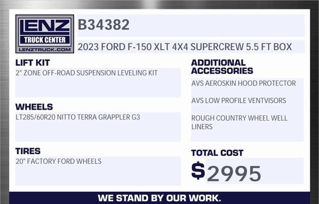 used 2023 Ford F-150 car, priced at $48,997