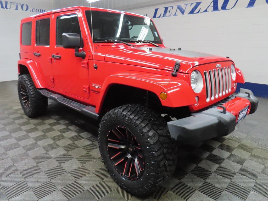 used 2017 Jeep Wrangler Unlimited car, priced at $23,998