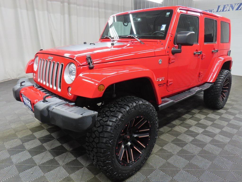 used 2017 Jeep Wrangler Unlimited car, priced at $23,998