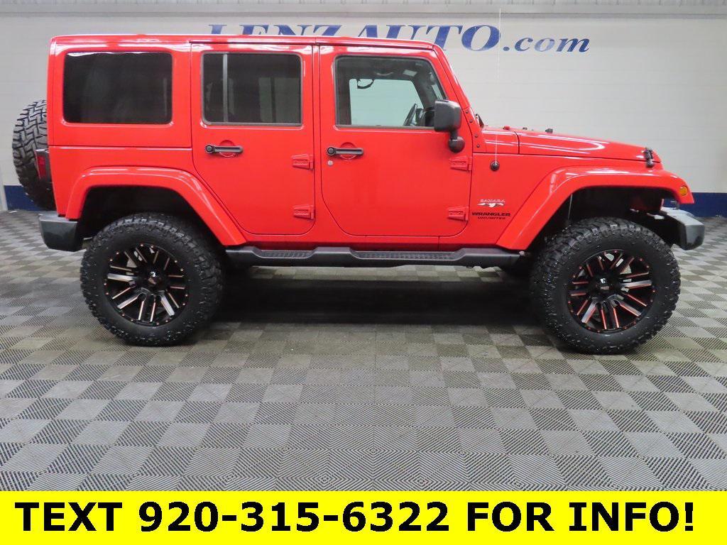 used 2017 Jeep Wrangler Unlimited car, priced at $23,998