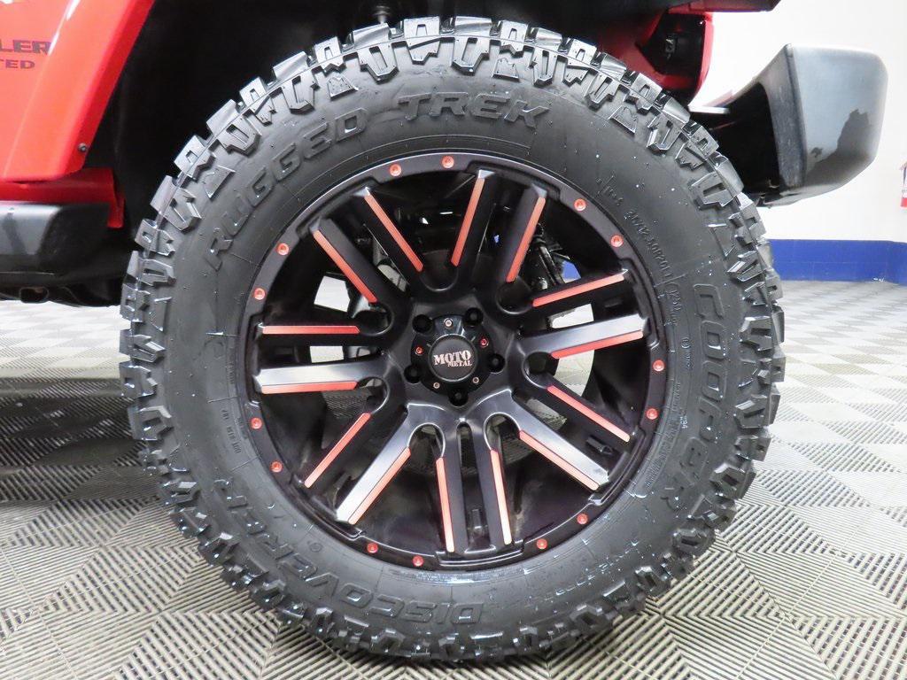 used 2017 Jeep Wrangler Unlimited car, priced at $23,998