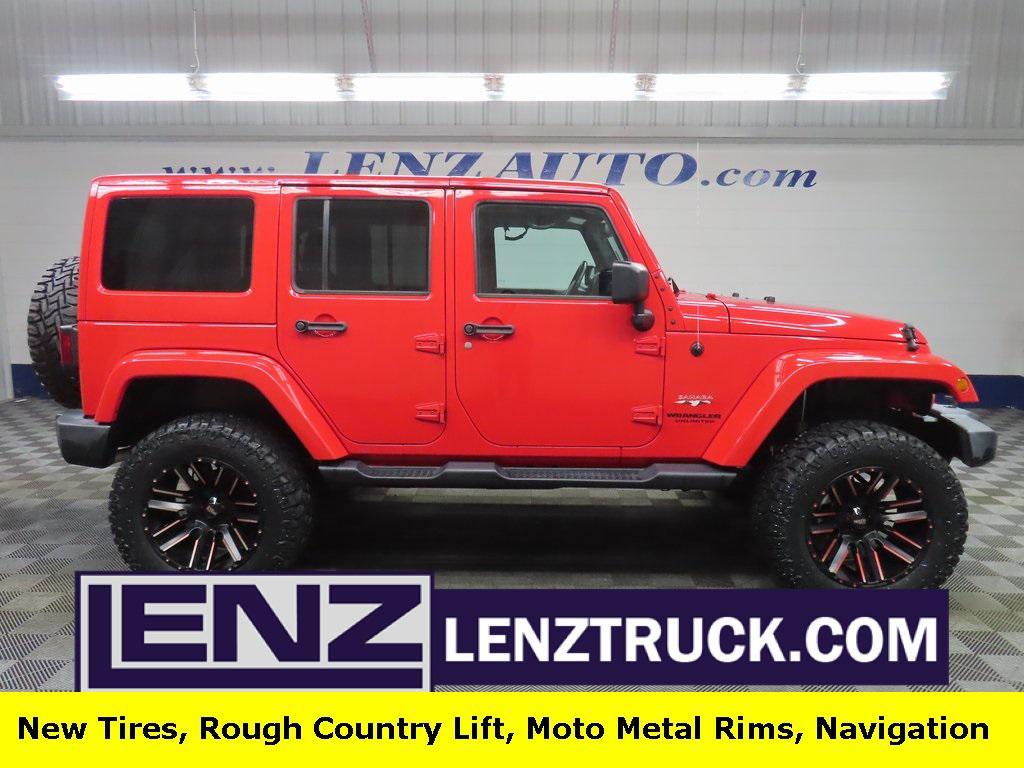 used 2017 Jeep Wrangler Unlimited car, priced at $23,998