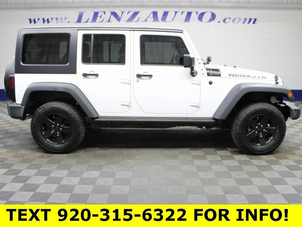 used 2016 Jeep Wrangler Unlimited car, priced at $20,997