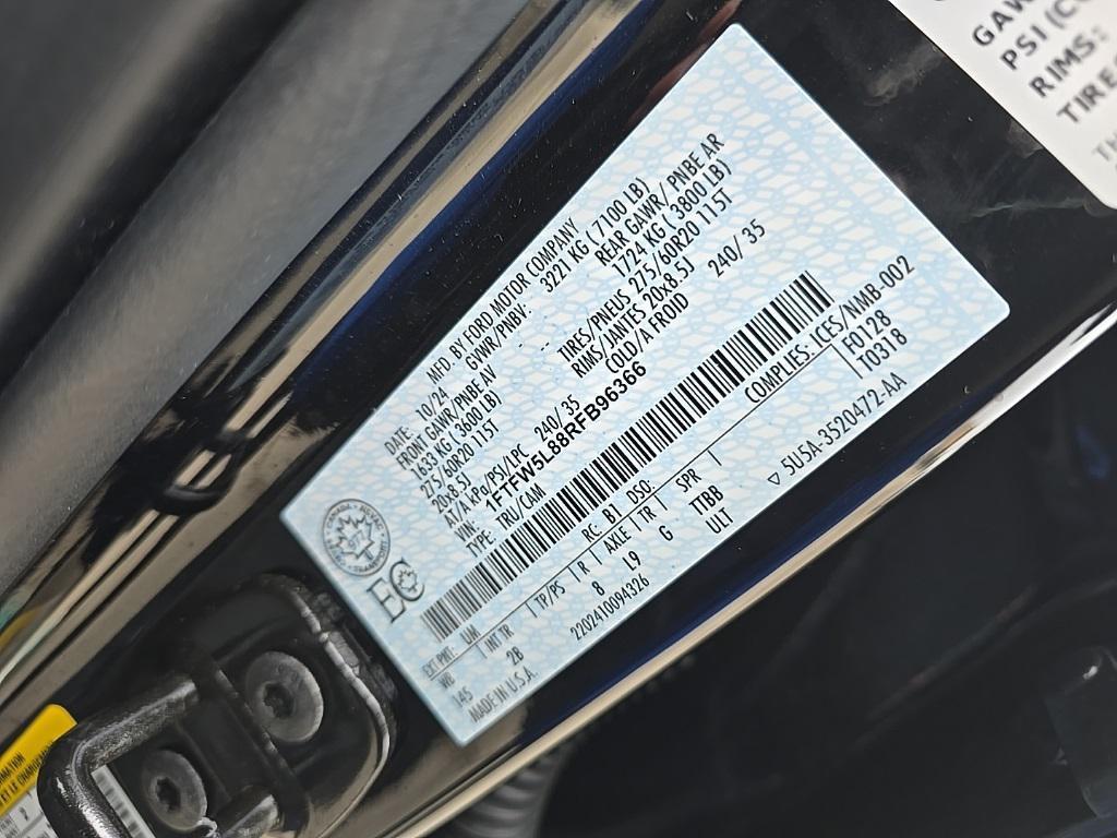 used 2024 Ford F-150 car, priced at $60,498