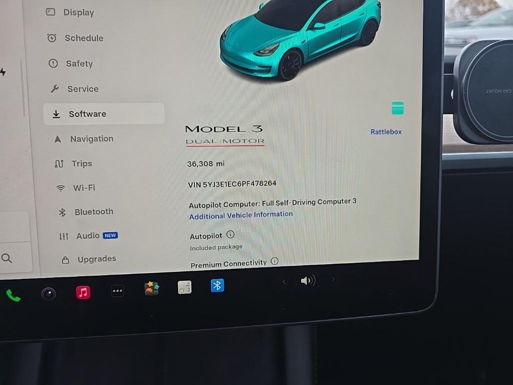 used 2023 Tesla Model 3 car, priced at $31,997