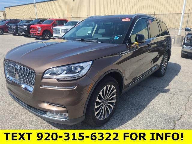 used 2022 Lincoln Aviator car, priced at $53,998