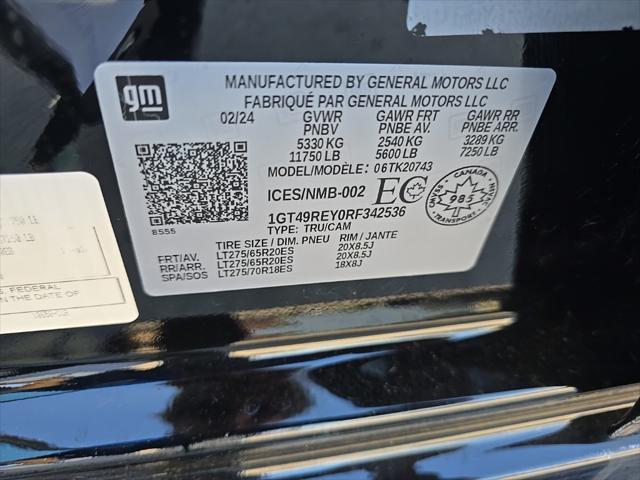 used 2024 GMC Sierra 2500 car, priced at $75,498