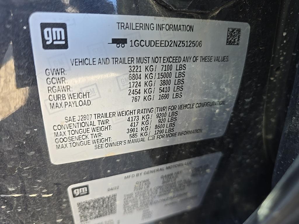 used 2022 Chevrolet Silverado 1500 car, priced at $40,997