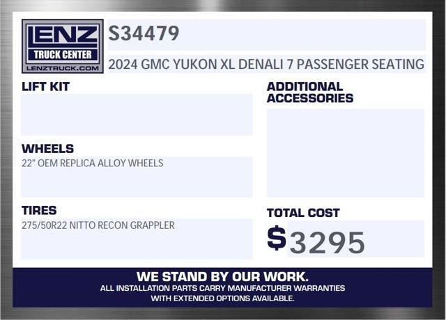 used 2024 GMC Yukon XL car, priced at $83,998