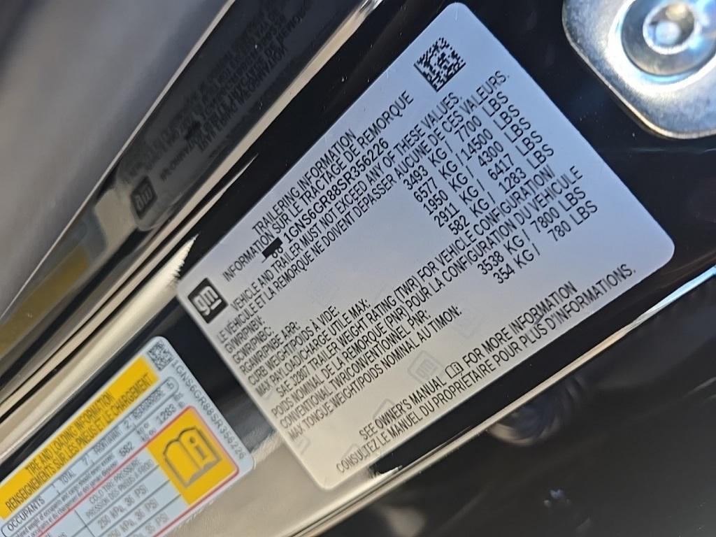 used 2025 Chevrolet Suburban car, priced at $87,997