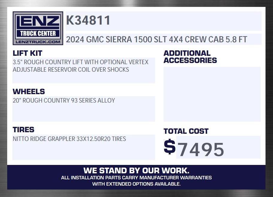 used 2024 GMC Sierra 1500 car, priced at $56,991