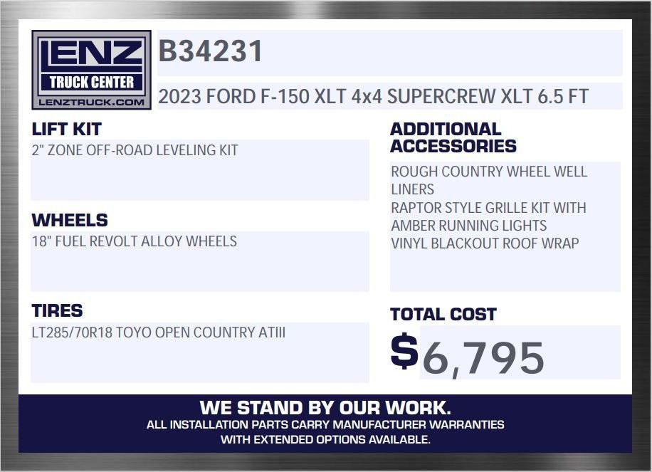 used 2023 Ford F-150 car, priced at $44,492